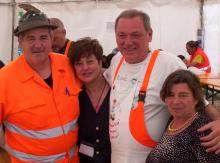 Picenze festeggiamenti alla partenza per il ritorno