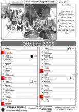 Calendario 2005